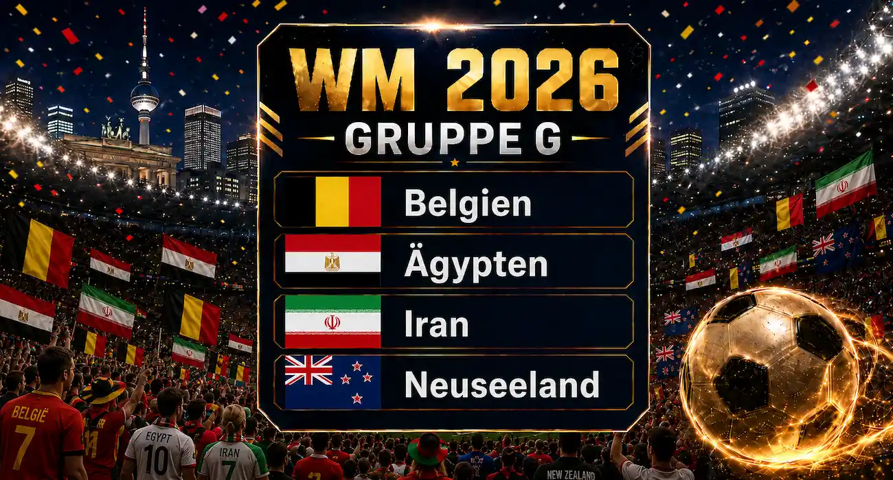 Gruppe G bei der WM 2026: Welche Gruppenwetten lohnen sich? // Bild: Eigenes/KI