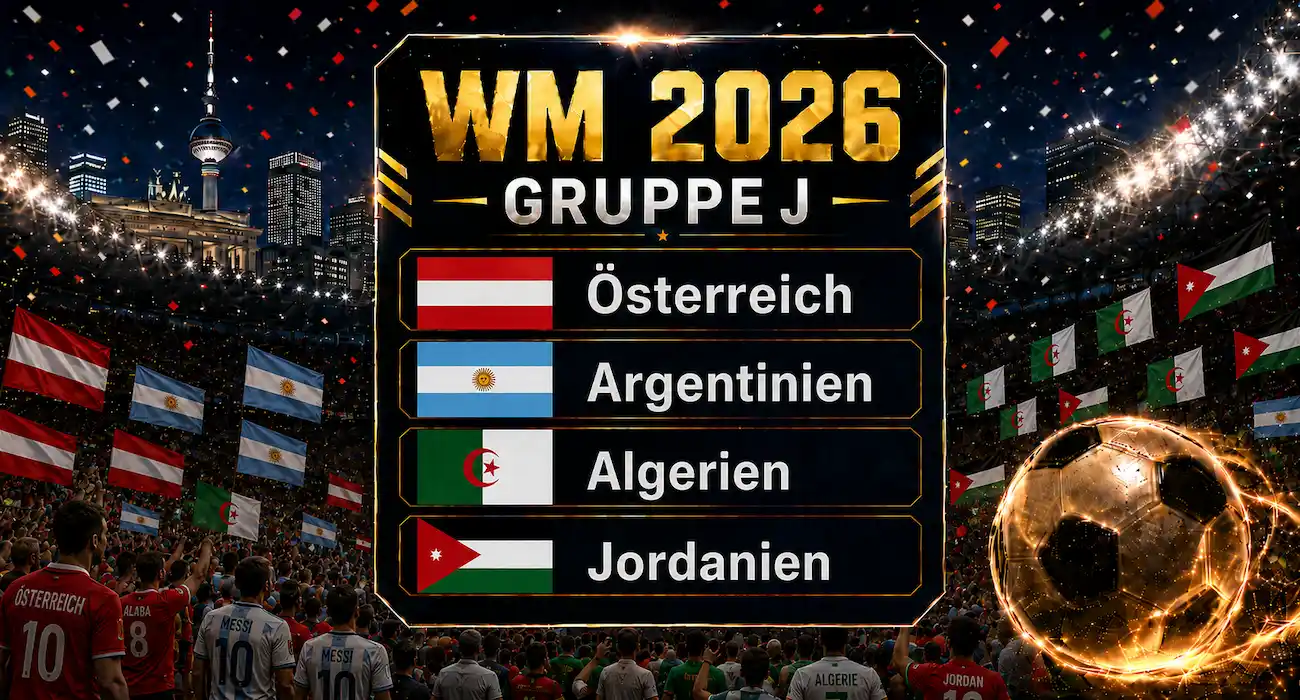 Gruppe J bei der WM 2026: Welche Gruppenwetten lohnen sich? // Bild: Eigenes/KI