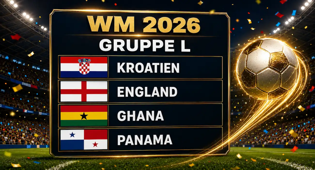 Gruppe L bei der WM 2026: Welche Gruppenwetten lohnen sich? // Bild: Eigenes/KI