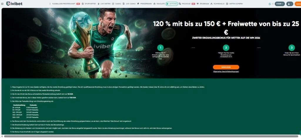IviBet Sportwetten Neukundenbonus1