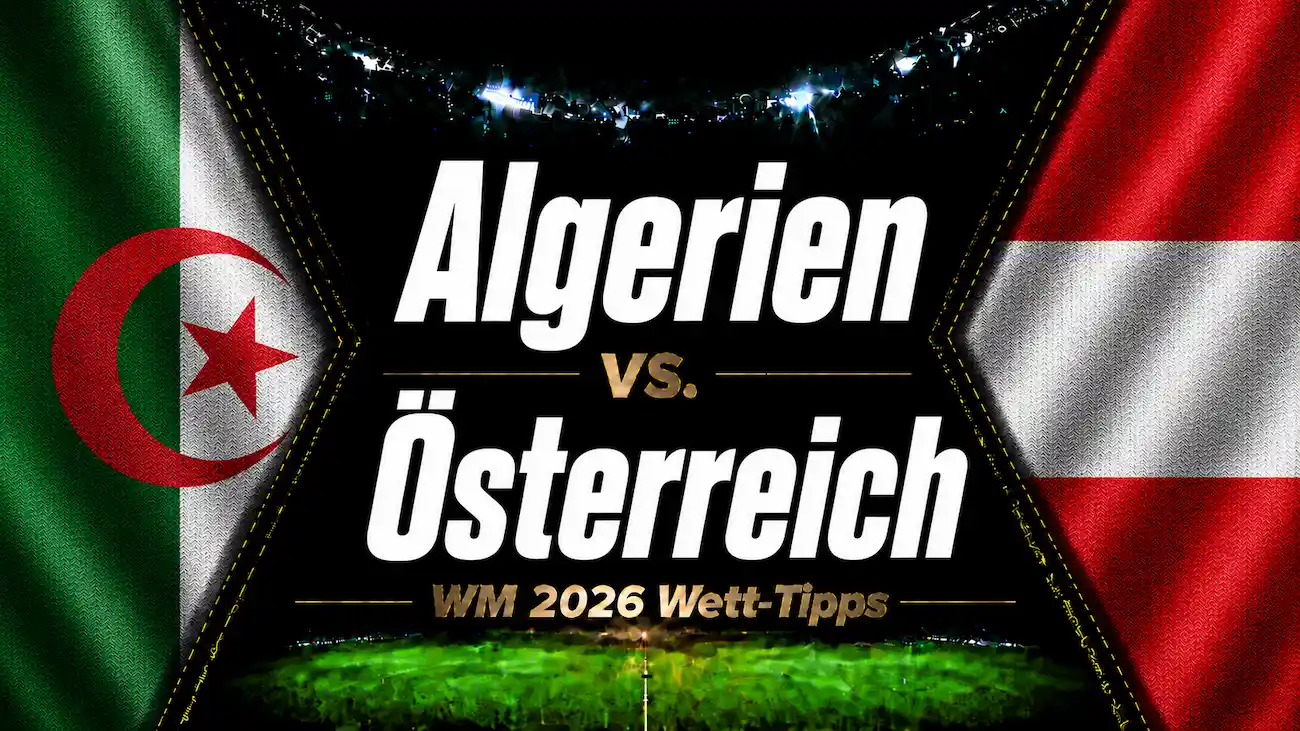 Algerien vs. Österreich Wett-Tipps & WM 2026 Prognose // Bild: Eigenes/KI