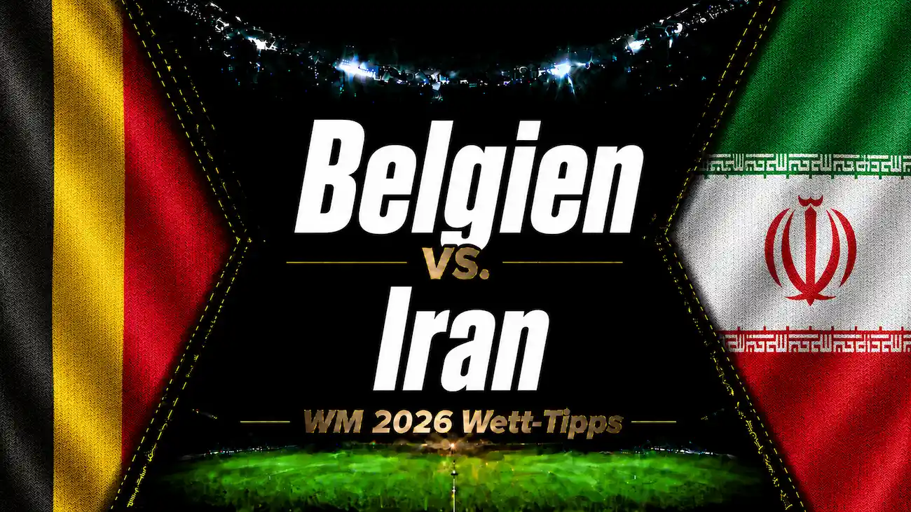 Belgien vs. Iran Wett-Tipps & WM 2026 Vorhersage // Bild: Eigenes/KI