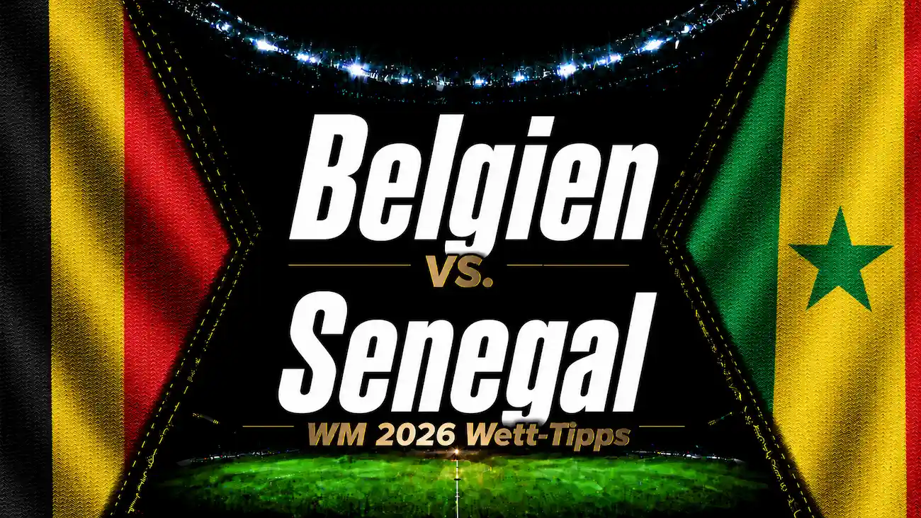 Belgien vs. Senegal Wett-Tipps & WM 2026 Prognose // Bild: Eigenes/KI