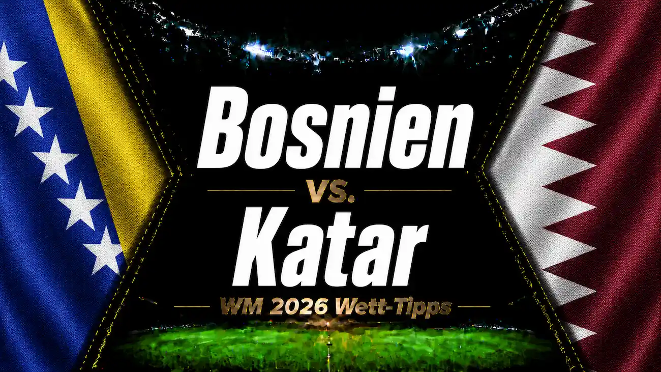 Bosnien vs. Katar Wett-Tipps & WM 2026 Prognose // Bild: Eigenes/KI
