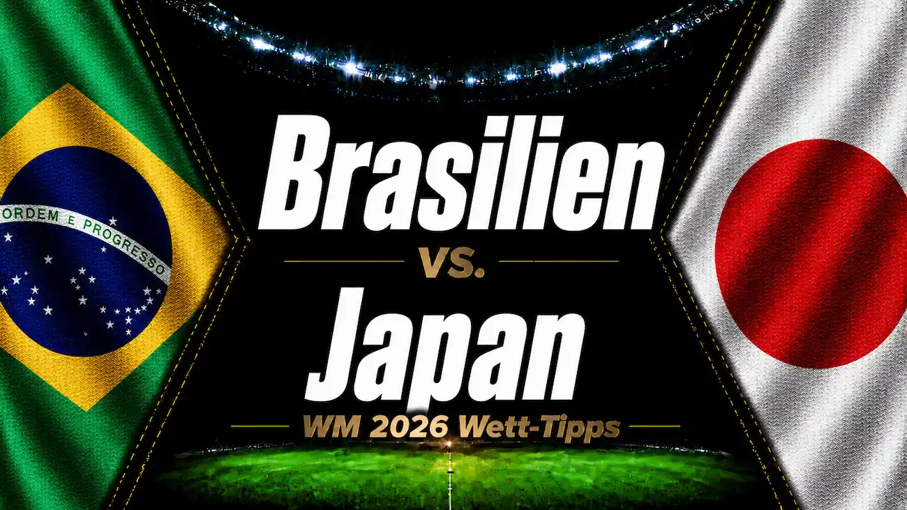 Brasilien vs. Japan Wett-Tipps & WM 2026 Prognose // Bild: Eigenes/KI