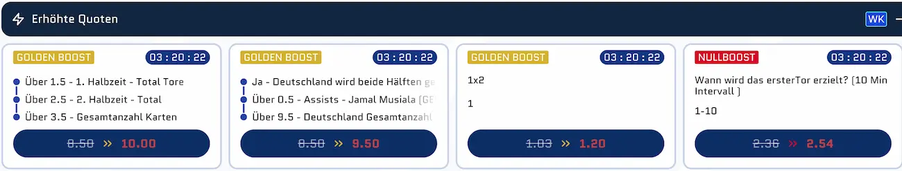 Gesteigerte Wettquoten bei Scored - perfekt für deine Wetten // Bild: Scored