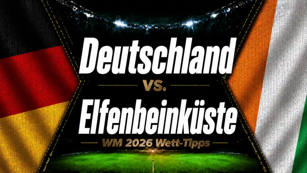 Deutschland vs. Elfenbeinküste Wett-Tipps & WM 2026 Prognose // Bild: Eigenes/KI
