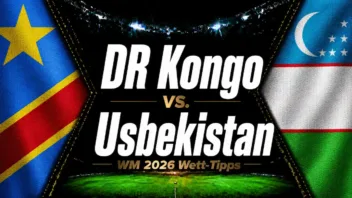 DR Kongo vs. Usbekistan Wett-Tipps & WM 2026 Prognose // Bild: Eigenes/KI