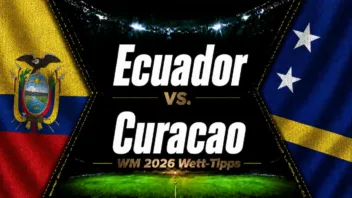 Ecuador vs. Curacao Wett-Tipps & die WM 2026 Prognose // Bild: Eigenes/KI