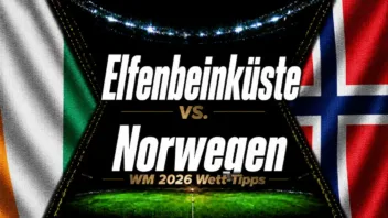 Elfenbeinküste vs. Norwegen Wett-Tipps & WM 2026 Prognose // Bild: Eigenes/KI