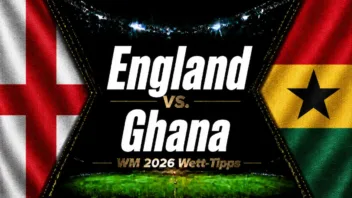 England vs. Ghana Wett-Tipps & die WM 2026 Prognose // Bild: Eigenes/KI