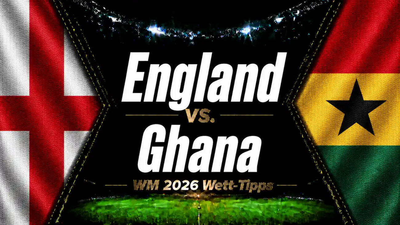 England vs. Ghana Wett-Tipps & die WM 2026 Prognose // Bild: Eigenes/KI