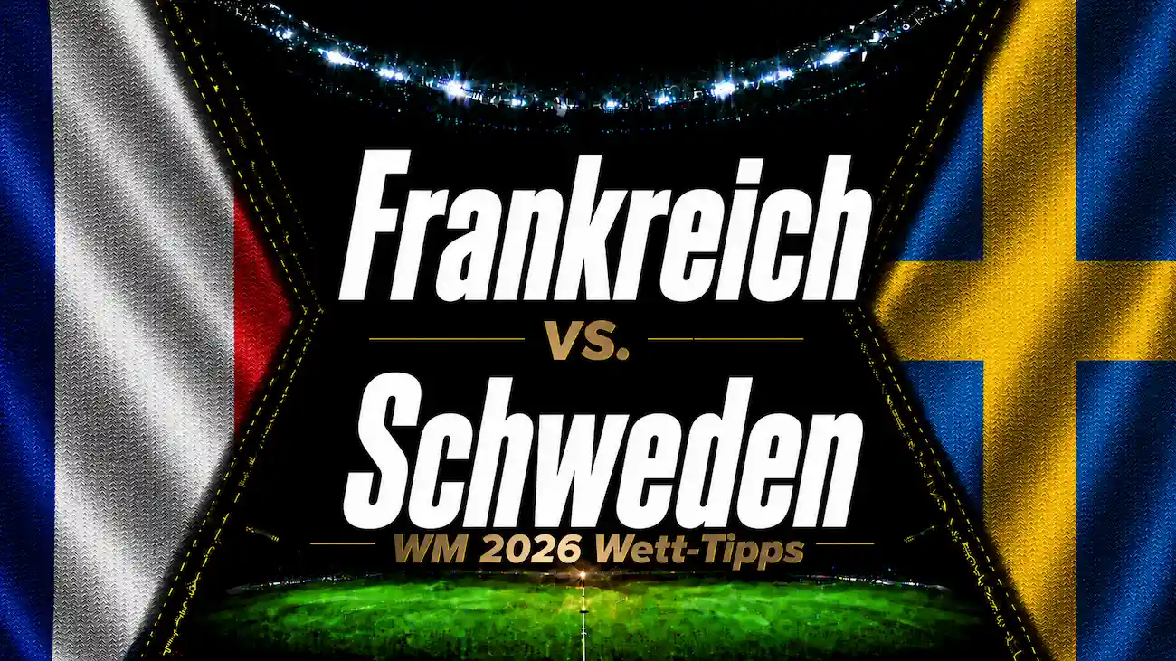 Frankreich vs. Schweden Wett-Tipps & WM 2026 Prognose // Bild: Eigenes/KI