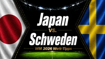 Japan vs. Schweden Wett-Tipps & WM 2026 Prognose // Bild: Eigenes/KI