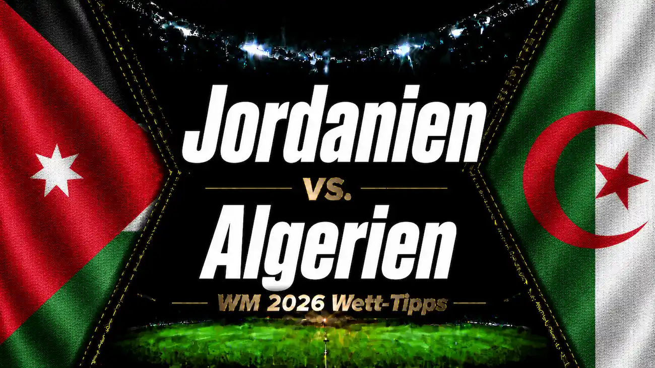 Jordanien vs. Algerien Wett-Tipps & WM 2026 Prognose // Bild: Eigenes/KI
