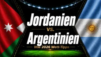 Jordanien vs. Argentinien Wett-Tipps & WM 2026 Vorhersage // Bild: Eigenes/KI