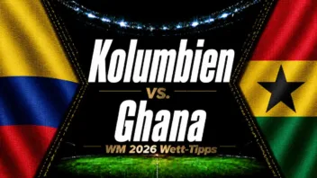Kolumbien vs. Ghana Wett-Tipps & WM 2026 Prognose // Bild: Eigenes/KI