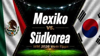 Mexiko vs. Südkorea Wett-Tipps & WM 2026 Prognose // Bild: Eigenes/KI