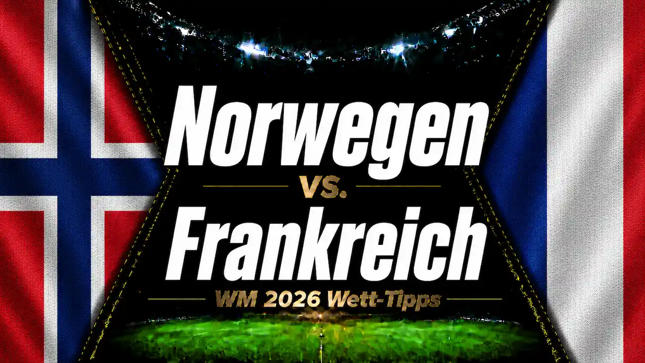 Norwegen vs. Frankreich Wett-Tipps & WM 2026 Prognose // Bild: Eigenes/KI
