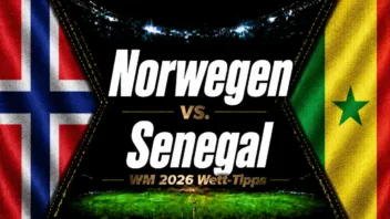 Norwegen vs. Senegal Wett-Tipps & die WM 2026 Prognose // Bild: Eigenes/KI