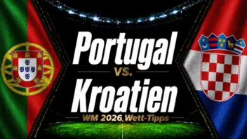 Portugal vs. Kroatien Wett-Tipps & WM 2026 Prognose // Bild: Eigenes/KI