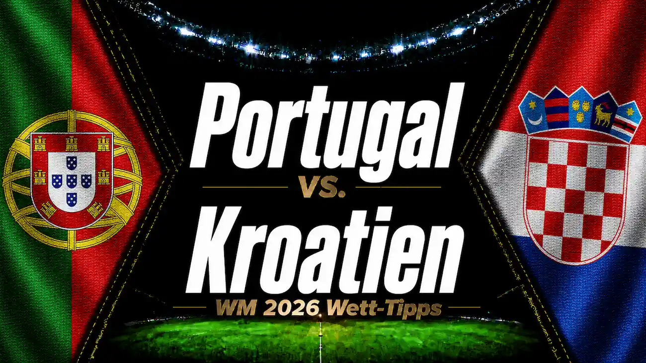 Portugal vs. Kroatien Wett-Tipps & WM 2026 Prognose // Bild: Eigenes/KI