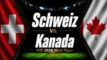 Schweiz vs. Kanada Wett-Tipps & WM 2026 Prognose // Bild: Eigenes/KI