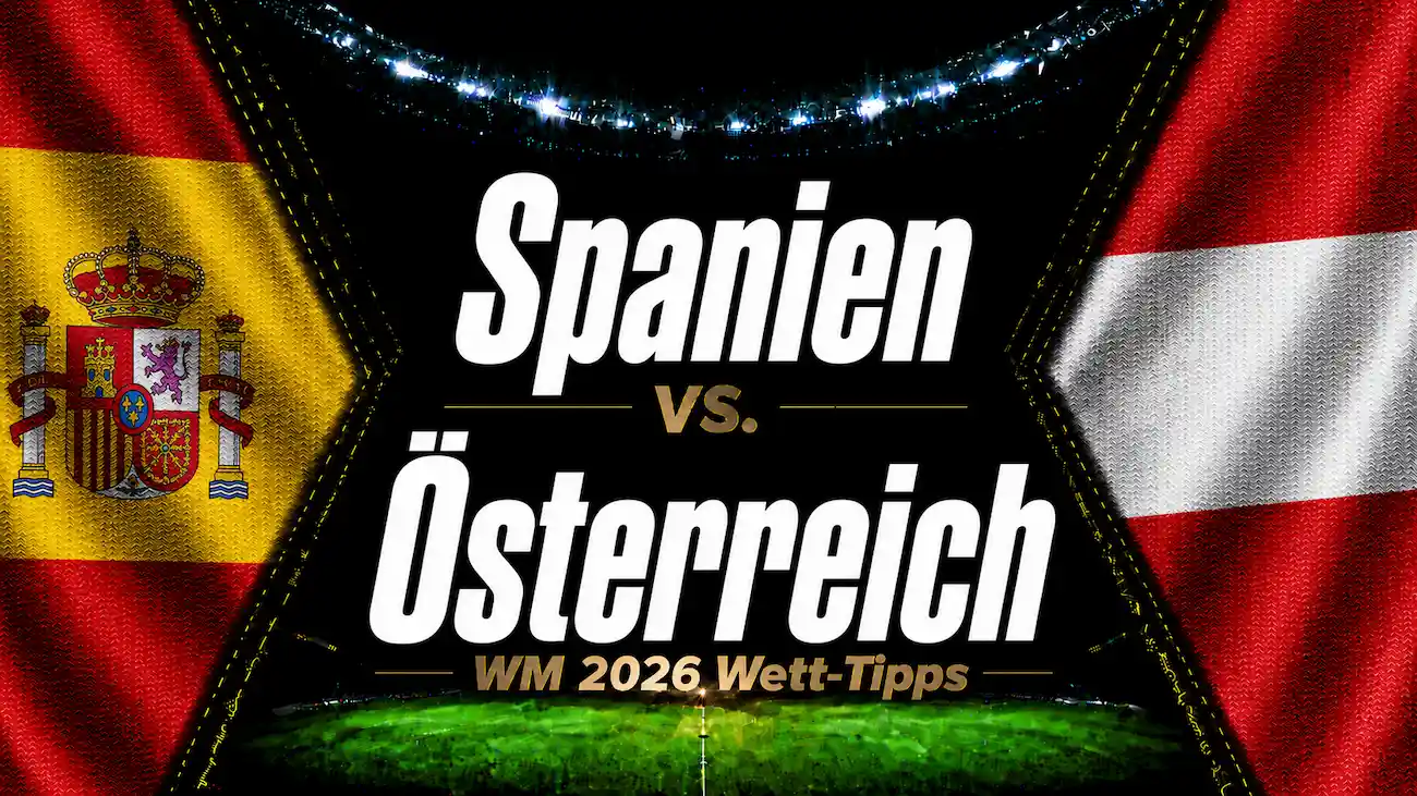 Spanien vs. Österreich Wett-Tipps & WM 2026 Prognose // Bild: Eigenes/KI