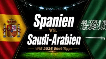 Spanien vs. Saudi-Arabien Wett-Tipps & WM 2026 Prognose // Bild: Eigenes/KI