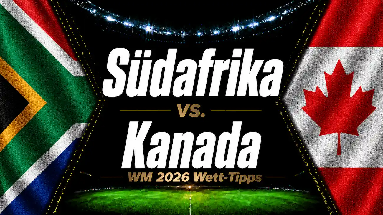 Südafrika vs. Kanada Wett-Tipps & WM 2026 Vorhersage // Bild: Eigenes/KI