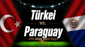 Unsere Türkei vs. Paraguay Wett-Tipps & die WM 2026 Prognose // Bild: Eigenes/KI