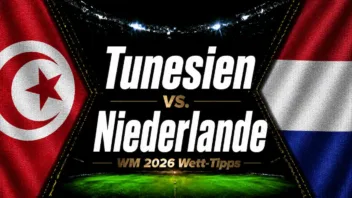 Tunesien vs. Niederlande Wett-Tipps & WM 2026 Analyse // Bild: Eigenes/KI