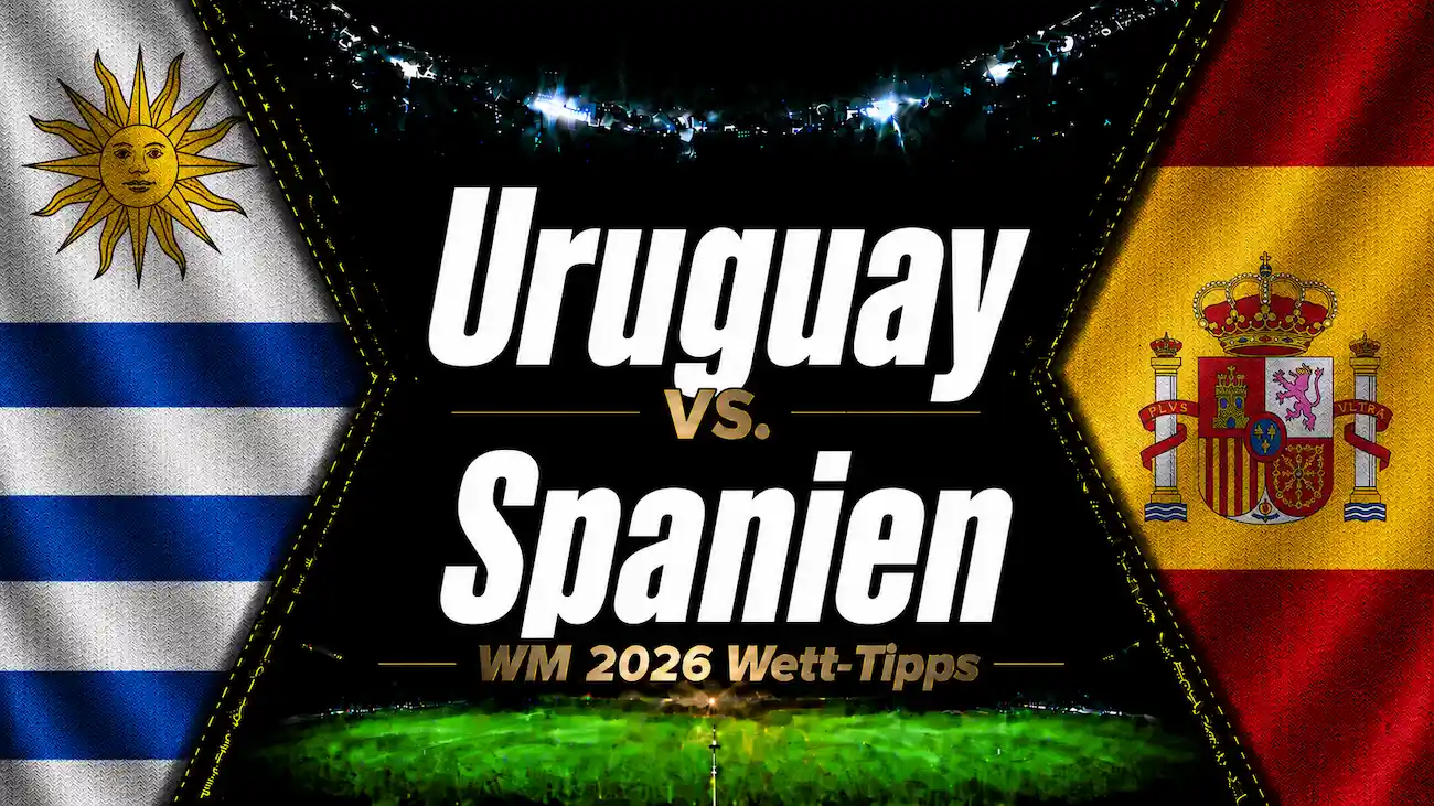 Uruguay vs. Spanien Wett-Tipps & WM 2026 Prognose // Bild: Eigenes/KI