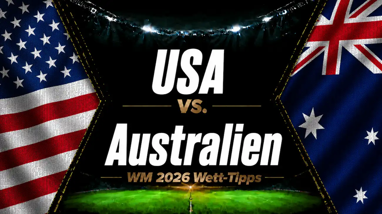 USA vs. Australien Wett-Tipps & WM 2026 Prognose // Bild: Eigenes/KI