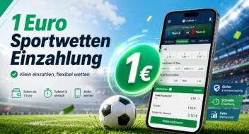 1 Euro Sportwetten Einzahlung: Ein aussterbendes Verfahren? // Bild: Eigenes/KI