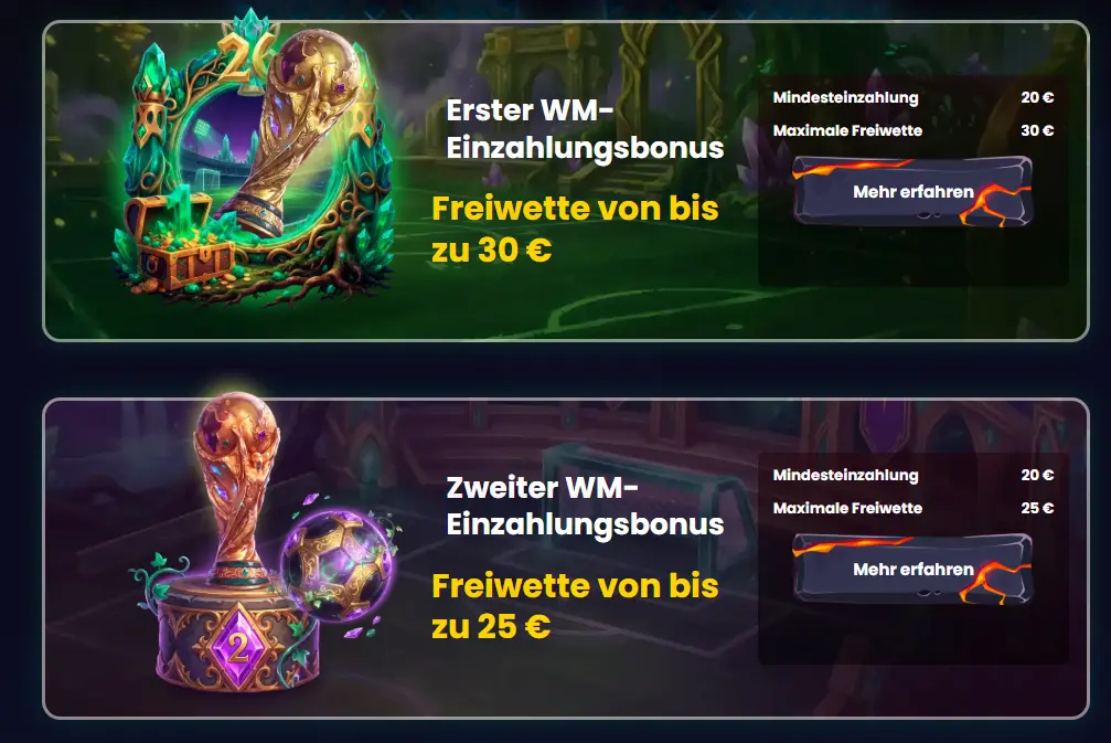 SlotsGem Willkommensbonus - Freiwetten Angebot
