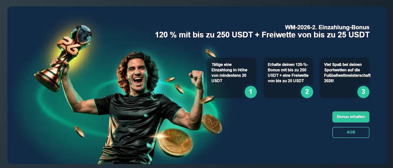 Vave: Regeln zum Neukundenbonus