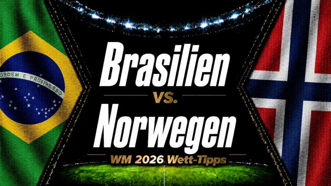 Brasilien vs. Norwegen Wett-Tipps & WM 2026 Vorhersage // Bild: Eigenes/KI