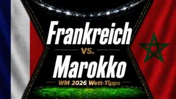 Frankreich vs. Marokko Wett-Tipps & WM 2026 Prognose // Bild: Eigenes/KI