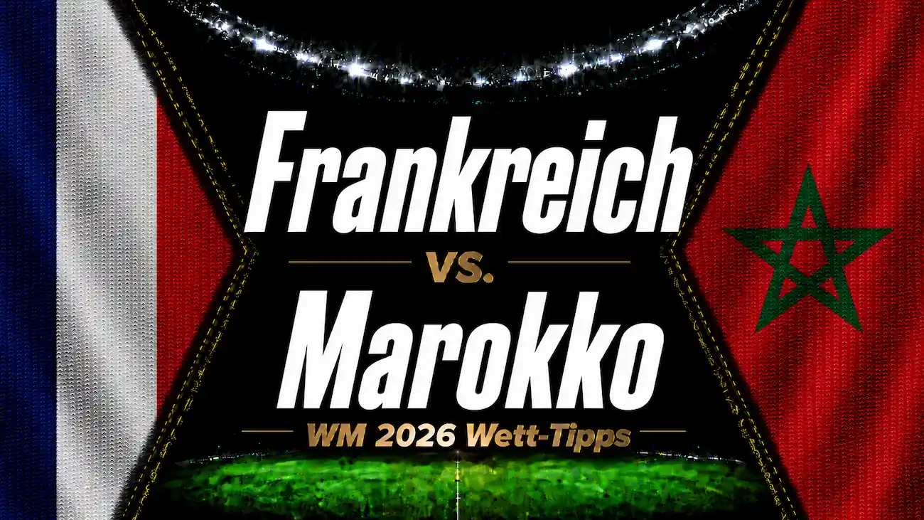 Frankreich vs. Marokko Wett-Tipps & WM 2026 Prognose // Bild: Eigenes/KI