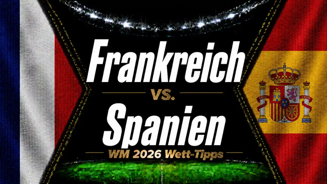 Frankreich vs. Spanien Wett-Tipps & WM 2026 Prognose // Bild: Eigenes/KI