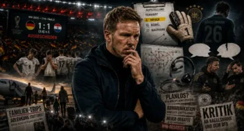 Julian Nagelsmann und das WM-Ausscheiden - Woran ist der Bundestrainer gescheitert? // Bild: Eigenes/KI