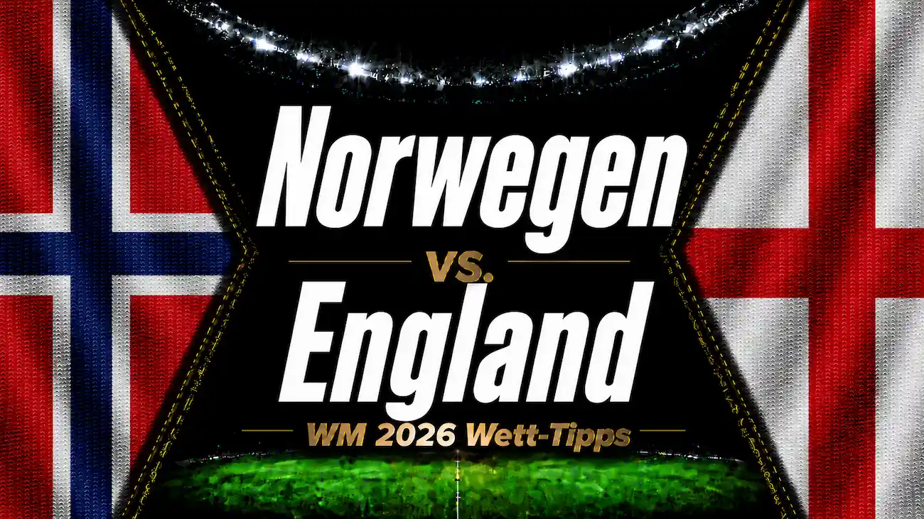 Norwegen vs. England Wett-Tipps & WM 2026 Prognose // Bild: Eigenes/KI