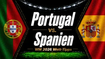 Portugal vs. Spanien Wett-Tipps & WM 2026 Vorhersage // Bild: Eigenes/KI