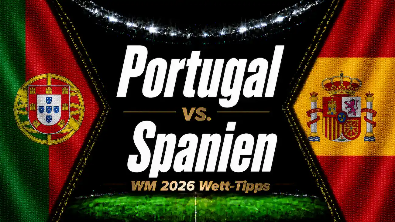 Portugal vs. Spanien Wett-Tipps & WM 2026 Vorhersage // Bild: Eigenes/KI