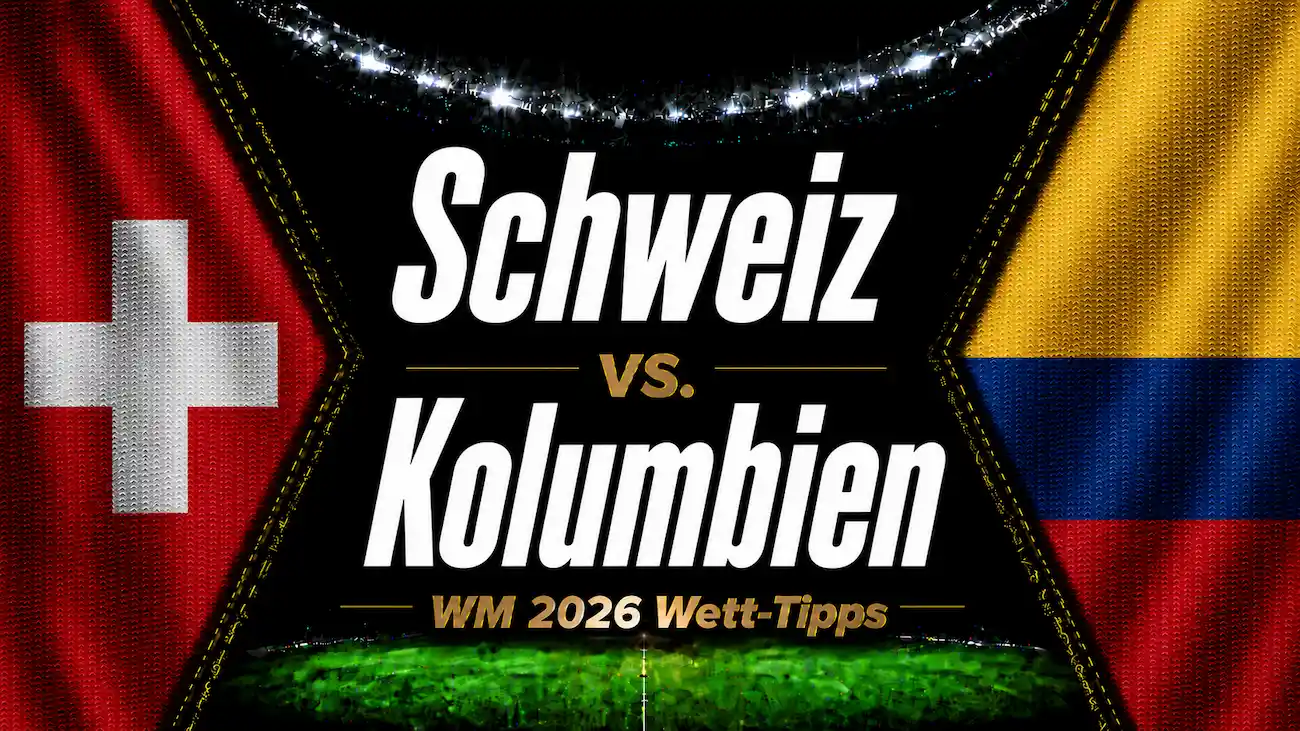 Schweiz vs. Kolumbien Wett-Tipps & WM 2026 Vorhersage // Bild: Eigenes/KI