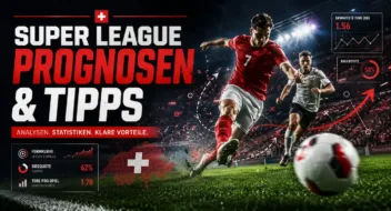 Super League Prognosen & Wett-Tipps aus der Schweiz // Bild: Eigenes/KI
