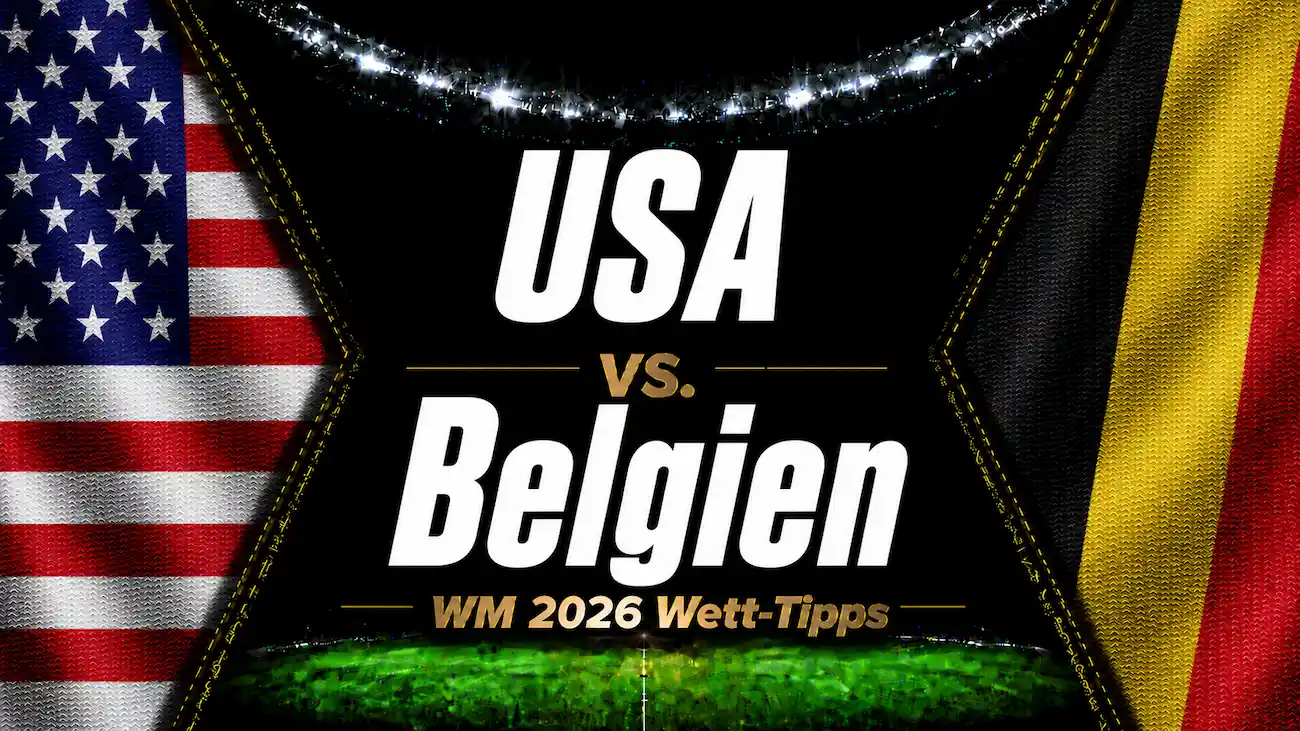 USA vs. Belgien Wett-Tipps & WM 2026 Prognose // Bild: Eigenes/KI