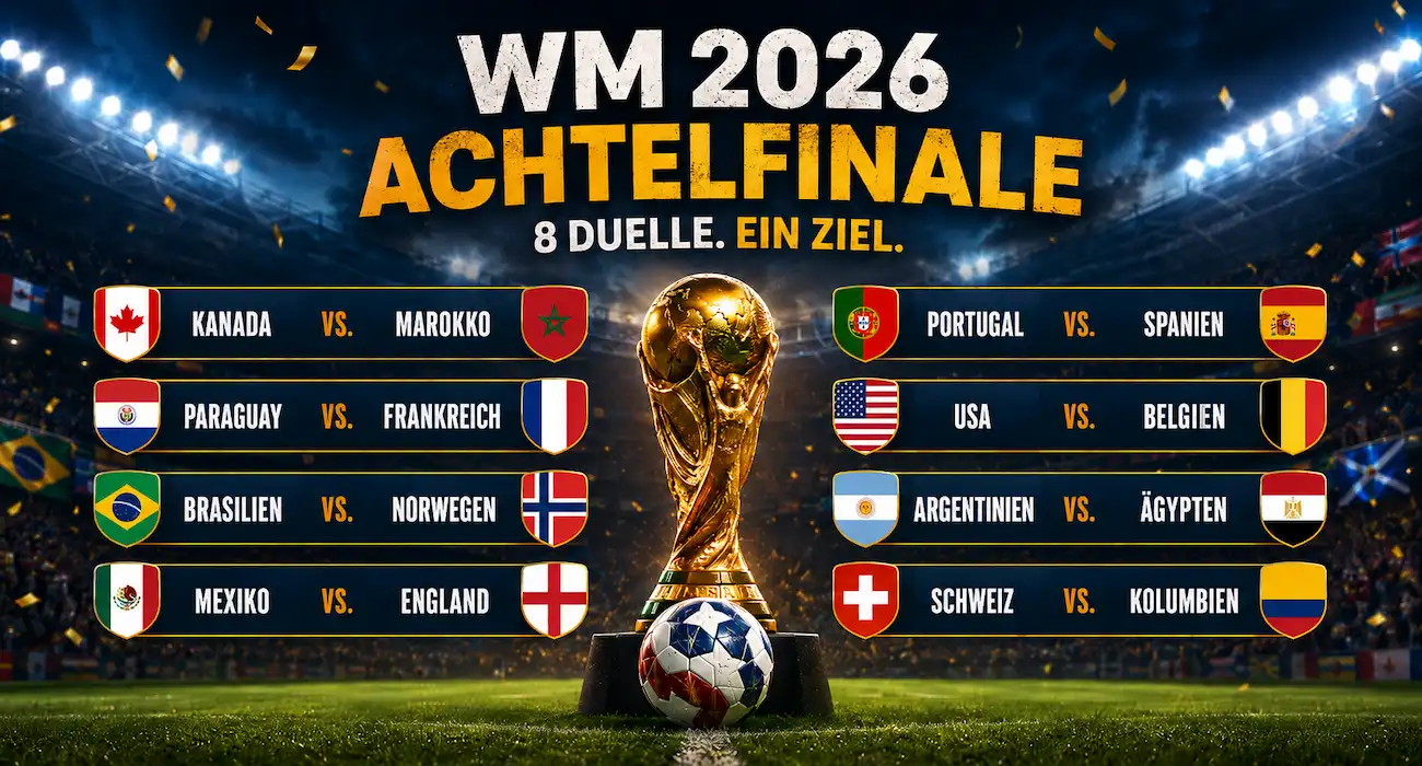 WM 2026 Tipps zum Achtelfinale: Prognose & Vorhersage vom Experten // Bild: Eigenes/KI