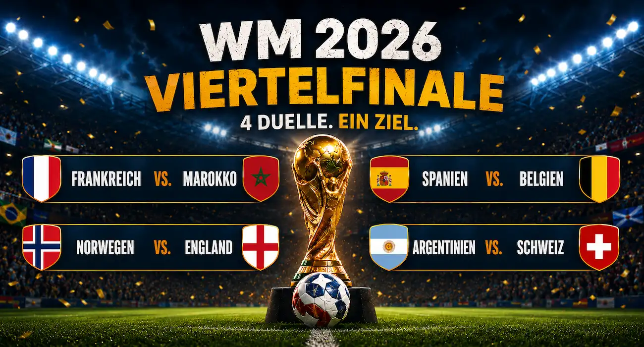 WM 2026 Tipps zum Viertelfinale - Unsere Prognose // Bild: Eigenes/KI